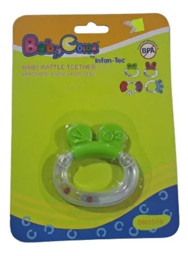 Sonajero Mordillo Bebe Infantec Bm2516