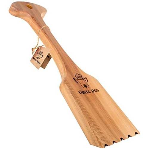 Cepillo Rascador De Parrilla Grill Dog Cedar Hog Bbq, T...