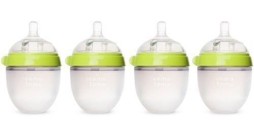 Comotomo Natural Feel - Botellas Para Bebé (4 Unidades)