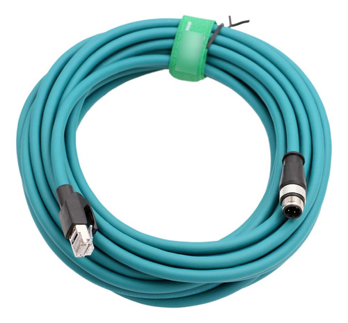 Ethernet M12 4 Pin D-coding Rj45 Cat5e Cable Para Cognex Sic