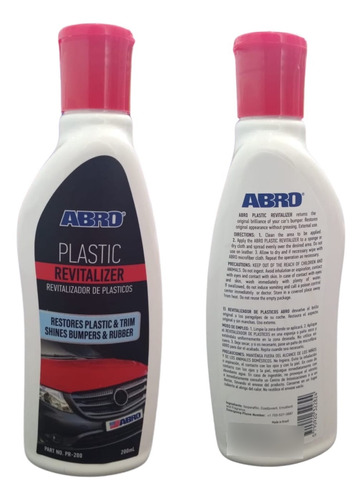 Restaurador De Plasticos Abro 200 Ml