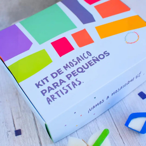 Kit Mosaiquismo Pequeños Artistas Mosaicos Estrella Fugaz