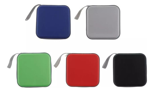 Estuche Porta Para 40 Cd/dvd/blu-, Portafolios Para Guardar