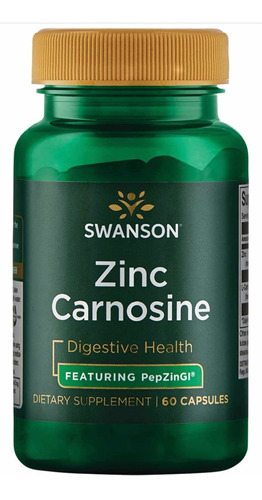 Zinc Carnosine Swanson Carnosina De Zinc X 60