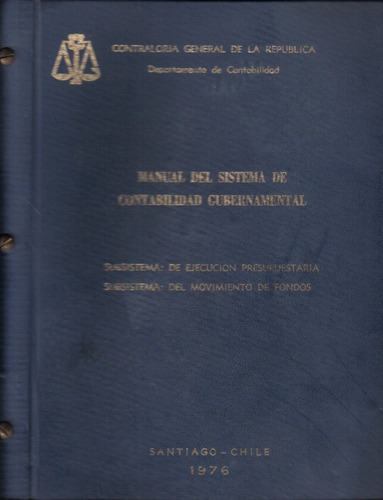 Sistema De Contabilidad Gubernamental / Chile 1976