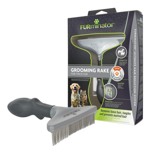 Imagen 3 de 7 de Rastrillo Furminator Peine Perro Gato Pelo Largo