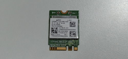 Placa Wifi (half) Realtek Rtl8192eebt 04w3804