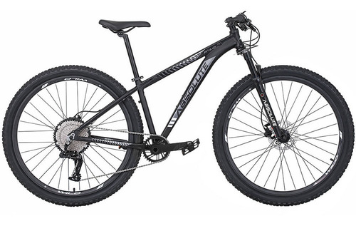 Imagem 1 de 4 de Bicicleta 12v Absolute Wild 29 Preta/cinza Trava No Guidão