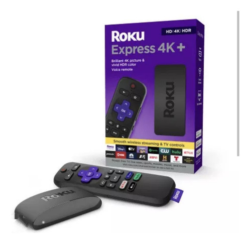  Roku Express 4k Plus, Streaming Hdr Simplificado
