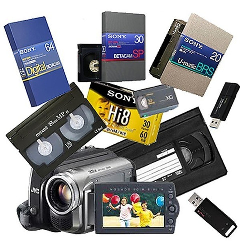 Pasamos 8 Mm. - Hi 8 - Mini Dv - S Vhs - Beta A Pen Drive