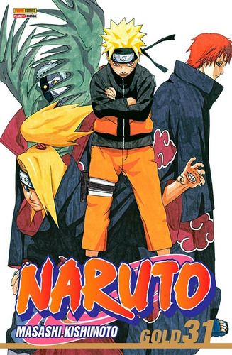 Naruto Gold 31 Mangá Panini! Edição Especial De Colecionador