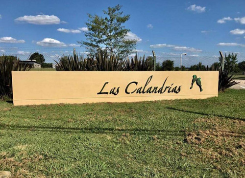 Oportunidad!!! Hermoso Lote Interno En Barrio Las Calandrias, Cardales