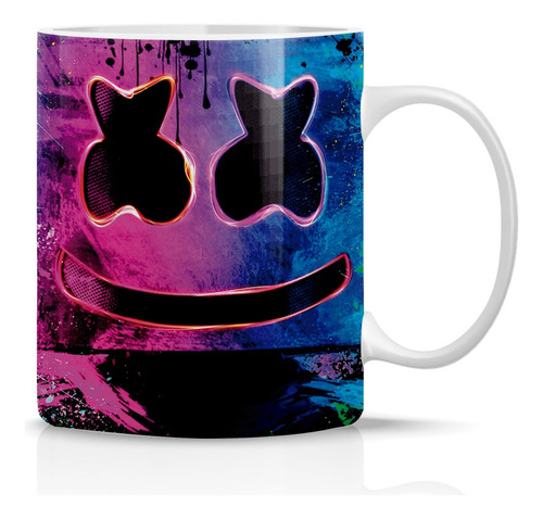 Taza/tazon/mug Dj Marshmello Música Electrónica D3