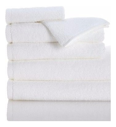 Imagen 3 de 3 de Toalla Soft Blanco Manos 570 Gr Unicolor