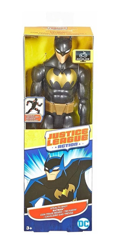 Dc Justice League Figura De Batman Negro Original