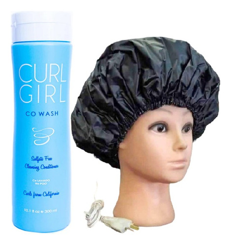 Co-wash Clean Curls 300ml Curl Girl +gorro Eléctrico