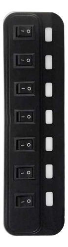 Hub Usb 7 Portas Com Fonte Chave Liga Desliga E Led Fahub-06
