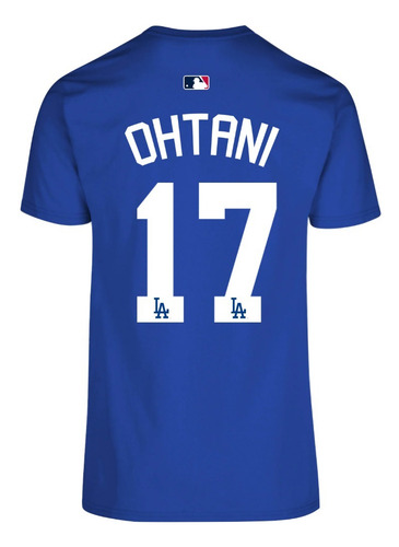 Playera Dodgers La Logo Beisbol Circulo Basica Personalizada