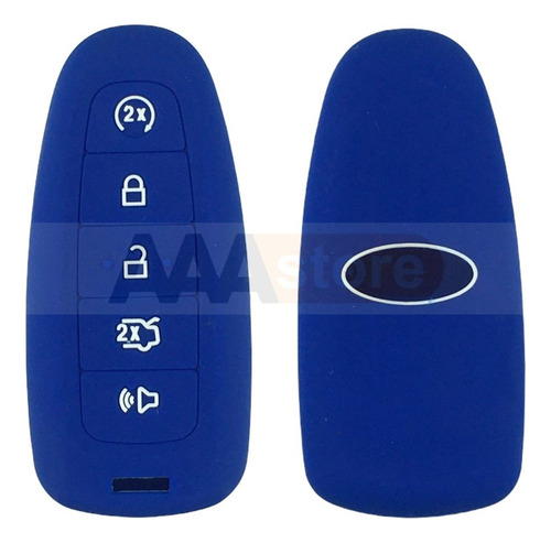 Funda Silicon Protector Llave De Presencia Ford Tipo Lengua