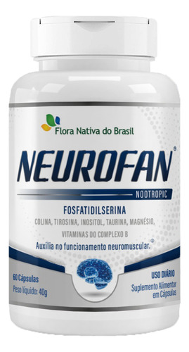 Neurofan 60 Cápsulas Flora Nativa