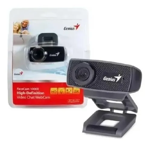 Camara Web Clip Hd 720p Facecam 1000x Computador Chat/skype