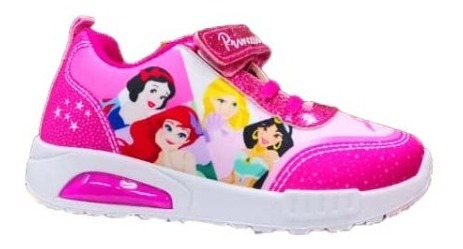 Zapatillas Footy Princesas De Disney - Con Luces - Niñas
