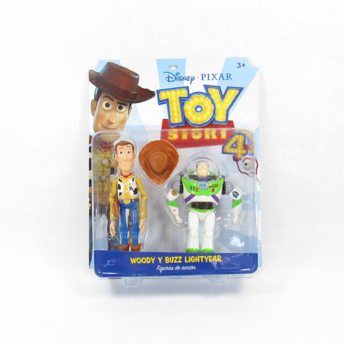 Set Woody Y Buzz Ligtyear Toy Story4 Original Juguete Niños