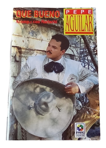 Pepe Aguilar Que Bueno Tape Cassette 1994 Musart