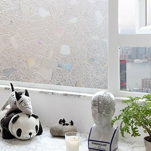 Imagen 2 de 6 de Bloss 3d Static Cling Ventana De La Ventana Vidrio Manchado