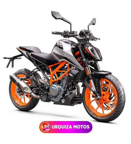 Imagen 6 de 9 de Moto Ktm Duke 390 Nuevo Color 0km Urquiza Motos 2023
