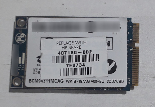 Placa Wifi Broadcom Bcm94311 (Usado)
