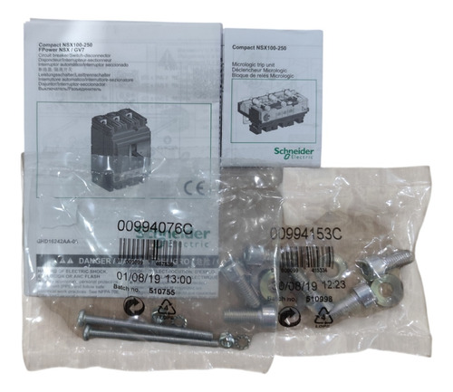 Disjuntor Nsx160n Micrologic 2.2g 160a 3p - Schneider