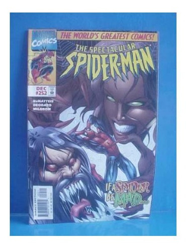 The Spectacular Spiderman 252 Marvel Comics Ingles