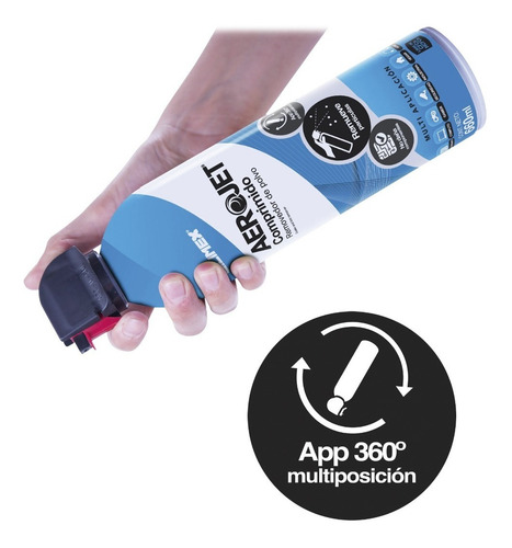 Removedor De Polvo Y Residuos 660ml (aire Comprimido)