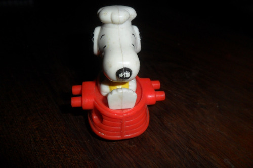Snoopy Muñeco Figura Trencito Tren Carrito Carro Miniatura 