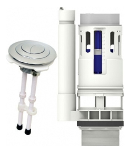 Coflex Valvula Descarga Dual 3 Pulgadas Sanitario Con Boton