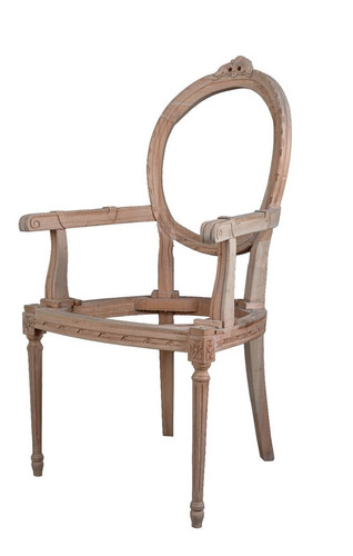 Esqueleto / Estructura De Silla De Estilo Francés Luis Xv