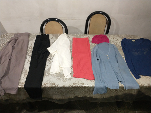 Lote De Ropa Ideal Feria Americana 57 Prendas Blanco (Usado)