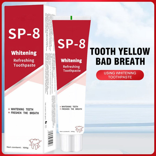 Um Creme Dental Para Limpeza Bucal, Amarelando Os Dentes E P