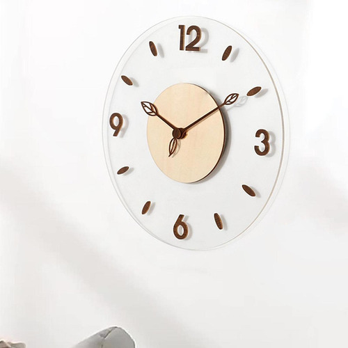 Reloj Colgante Decoración Del Hogar Acrílico Creativo