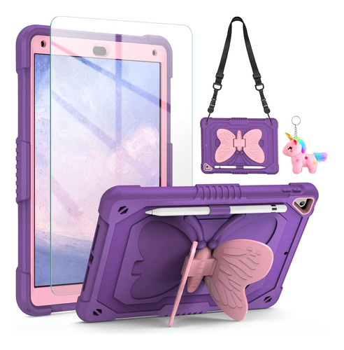 Funda Para iPad De 6ª/5ª Generacion Con Protector De Pantall