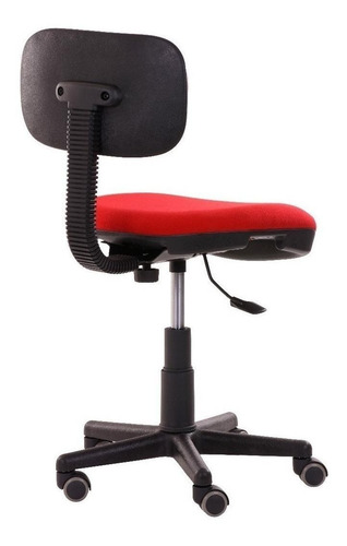 Imagen 3 de 3 de Silla de escritorio Mobeler Lógica roja