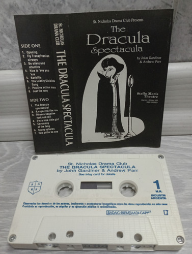 Cassette St. Nicolas Drama Club The Dracula Spectacula 1990