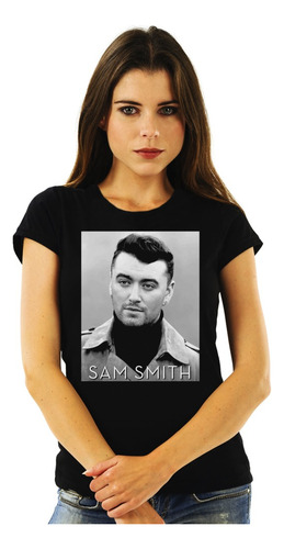 Polera Mujer Sam Smith The Biography Pop Impresión Directa