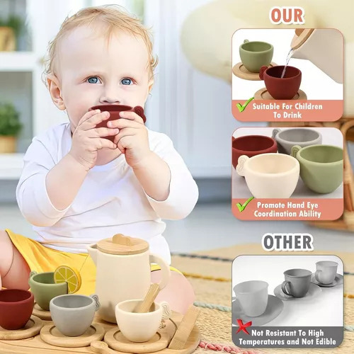 1 Juguete De Cocina, Juego De Té Para Niños, Juego