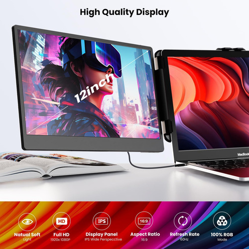 Extensor De Pantalla De La Computadora Portátil Fagomfer, Mo