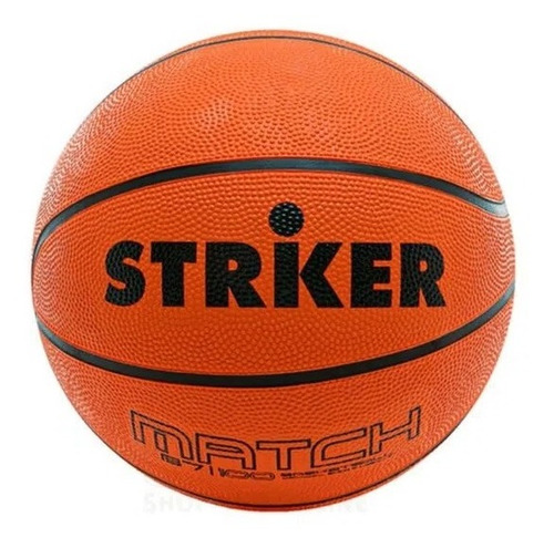 Pelota De Basquet Striker Match N°3 Caucho, Chd!