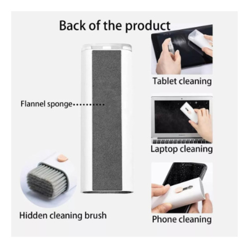 Kit Limpieza P/auriculares Teclado Tablet Celulares 7 En 1