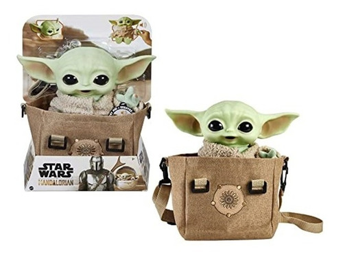 Star Wars - Baby Yoda Peluche Con Bolsa De Transporte 