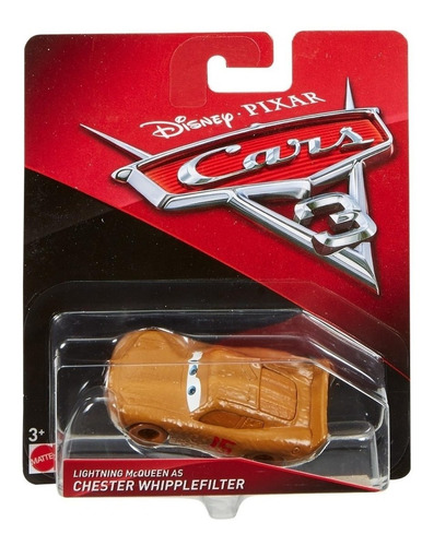 Disney Cars - Rayo Mcqueen Barro - Chester - Metal 1:55